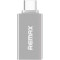 Адаптер OTG REMAX Glance RA-OTG1 USB AF to CM Silver (2000700004672)