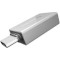 Адаптер OTG REMAX Glance RA-OTG1 USB AF to CM Silver (2000700004672)