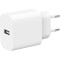 Зарядний пристрій GEMBIRD 1xUSB-A, 2.4A, 12W White (TA-UC-1A12-01)