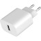 Зарядное устройство GEMBIRD 1xUSB-A, 2.4A, 12W White (TA-UC-1A12-01)