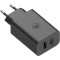 Зарядное устройство MOTOROLA TurboPower 50 Duo Wall Charger Black w/Type-C to Type-C cable