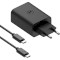 Зарядний пристрій MOTOROLA TurboPower 50 Duo Wall Charger Black w/Type-C to Type-C cable