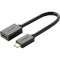 Адаптер UGREEN Male to Female Mini-HDMI - HDMI v2.0 Black (20137)