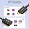 Адаптер UGREEN Male to Female Mini-HDMI - HDMI v2.0 Black (20137)