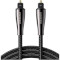 Кабель оптический (AOC) UGREEN AV108 Optical Audio Cable TOSLINK 1м Black (10539)