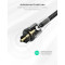 Кабель оптичний (AOC) UGREEN AV108 Optical Audio Cable TOSLINK 1м Black (10539)