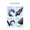 Кабель USAMS US-SJ692 KY 30W Striped Type-C To Lightning Data Cable 1м Black (SJ692USB01)