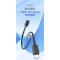 Кабель USAMS US-SJ696 KY 60W Striped Type-C To Type-C Data Cable 2м Black (SJ696USB01)