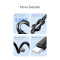 Кабель USAMS US-SJ696 KY 60W Striped Type-C To Type-C Data Cable 2м Black (SJ696USB01)