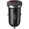 Автомобільний зарядний пристрій XO CC56 Mini 1xUSB-A, 1xUSB-C, 30W Car Charger Black (CC56_BLACK)