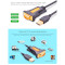 Кабель UGREEN CR104 USB to DB9 RS-232 Male Adapter Cable 3м Black (20223)