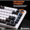 Клавиатура OFFICEPRO MK160 Outemu Red Hot-Swap Switch White