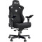 Крісло геймерське ANDA SEAT Kaiser 3 Pro Size XL Black Fabric