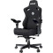 Крісло геймерське ANDA SEAT Kaiser 3 Pro Size XL Black Fabric