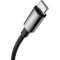 Кабель BASEUS Superior Series Supervooc Fast Charging Data Cable USB to Type-C 65W 1м Black (CAYS000901)