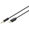 Кабель CABLEXPERT Type-C to 3.5mm 0.15м Black (CCA-CM3.5M-1.5M)