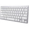 Клавіатура бездротова TRUST Bluetooth Wireless Keyboard Silver (25486)