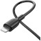 Кабель BOROFONE BX91 Symbol USB-A to Lightning with Hook 1м Black