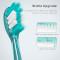 Насадка для зубной щётки SOOCAS W01 Spark Toothbrush Head Green 4шт (SPARK-BRUSH W01 WHITE/GREEN)