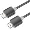 Кабель HOCO US08 Male to Male 4K HD Data Cable HDMI v2.0 1м Black (6931474799388)