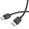 Кабель BOROFONE BUS02 Vivido Male to Male 4K HD Data Cable HDMI v2.0 2м Black (6941991105982)