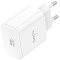 Зарядний пристрій HOCO C76A Pro Majestic 1xUSB-C, PD30W White (6942007616300)