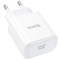 Зарядний пристрій HOCO C76A Pro Majestic 1xUSB-C, PD30W White (6942007616300)