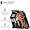 Корпус QUBE Stalker Black/Orange (STALKER_NMBU3)