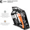 Корпус QUBE Stalker Black/Orange (STALKER_NMBU3)