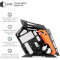 Корпус QUBE Stalker Black/Orange (STALKER_NMBU3)