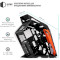 Корпус QUBE Stalker Black/Orange (STALKER_NMBU3)