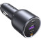 Автомобильное зарядное устройство UGREEN EC705 130W 2xUSB-C, 1xUSB-A, PD3.0, QC3.0 Car Charger Gray (35025)