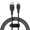 Кабель BASEUS Pudding Series Fast Charging Cable USB to Type-C 100W 1.2м Black (P10355703111-00)