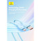 Кабель BASEUS Pudding Series Fast Charging Cable USB to Type-C 100W 1.2м Black (P10355703111-00)