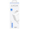 Зарядний пристрій ACCLAB AL-TC220 1xUSB-A, 1xUSB-C, QC3.0, Wall Charger White