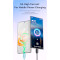 Кабель ESSAGER Breeze 100W Fast Charging Cable Type-C to Type-C 2м White (EXCTT1-WLA02-P)