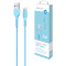 Кабель ACCLAB USB 2.0 AM to Lightning 2.4A 1.2м Blue (1283126518188)