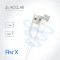 Кабель ACCLAB USB 2.0 AM to Lightning PwrX 20W 1.2м White (1283126559549)