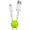 Кабель PIXUS Soft USB-A to Micro-USB 1м White/Lime