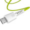 Кабель PIXUS Soft USB-A to Micro-USB 1м White/Lime