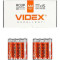 Батарейка VIDEX Super Heavy Duty AAA 410mAh 60шт/уп (R03P/AAA 60PCS SC)