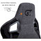 Крісло геймерське GT RACER X-8005 Dark Gray/Black Suede