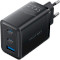 Зарядное устройство VENTION GaN III 1xUSB-A, 2xUSB-C, QC3.0, PD65W Wall Charger Black (FERB0-EU)