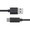 Кабель CHOETECH AC0004 USB-A to Type-C Cable 3м Black