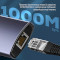 Сетевой адаптер с USB-хабом COLORWAY 6-in-1 USB-C to 3xUSB3.0, 1xUSB2.0, PD100W, LAN (CW-HUB03)