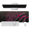 Коврик для мыши VOLTRONIC Honeycomb 800x300 Black/Pink (S2382)