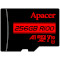 Карта памяти APACER microSDXC 256GB UHS-I V10 A1 Class 10 + SD-adapter (AP256GMCSX10UB-R)