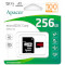 Карта памяти APACER microSDXC 256GB UHS-I V10 A1 Class 10 + SD-adapter (AP256GMCSX10UB-R)