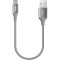 Кабель TTEC 2DK26 AlumiCable Mini Type-C to USB-A 0.3м Space Gray (2DK26UG)