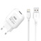 Зарядний пристрій XO L37 1xUSB-A, 2.1A White w/Lightning cable (L37I-WH)